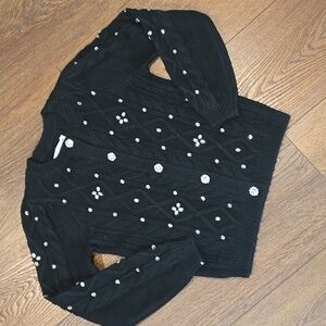 NWT LOFT PETITES CARDIGAN Rhinestone Sweater XXS PETITE.   #7387